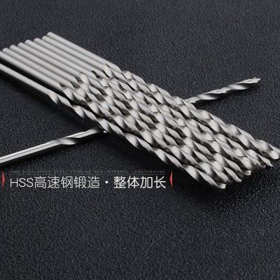 加长直柄麻花钻400mm长 白色钻头 6542高速钢麻花钻 直钻 钻咀图3