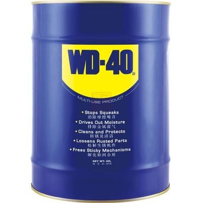 WD-40 除湿防锈润滑剂 多用途产品4L/20L桶装金属加工清洁剂图4