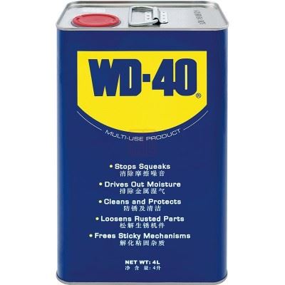 WD-40 除湿防锈润滑剂 多用途产品4L/20L桶装金属加工清洁剂图3