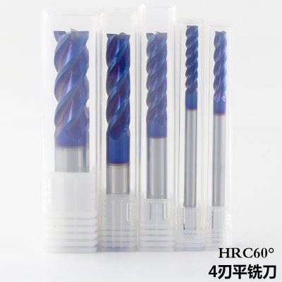 硬质合金铣刀 钨钢铣刀CNC数控铣刀钨钢刀涂层铣刀60度4刃图4