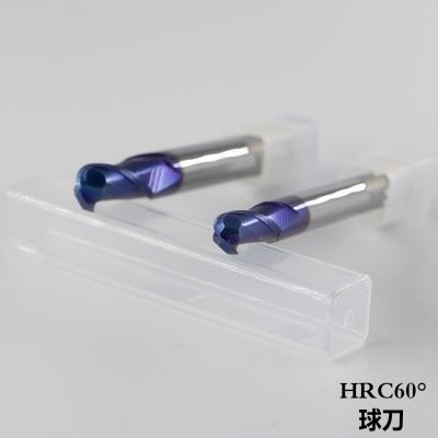 钨钢铣刀60度钨钢球刀钨钢刀合金球刀2刃球刀钢球刀 加工中心球刀图4