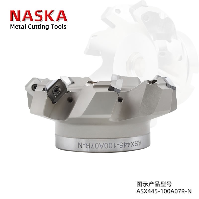 ASX445-050A04R-N 45度平面铣刀盘 可转位铣刀盘 数控刀具图3