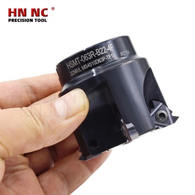 海纳HSMT-063R-B22-4刃内螺纹铣刀盘外螺纹铣刀盘CNC数控铣刀盘