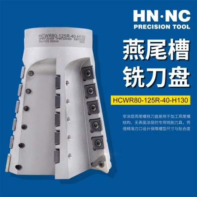 海纳非标定制HCWR80加工中心燕尾槽铣刀盘