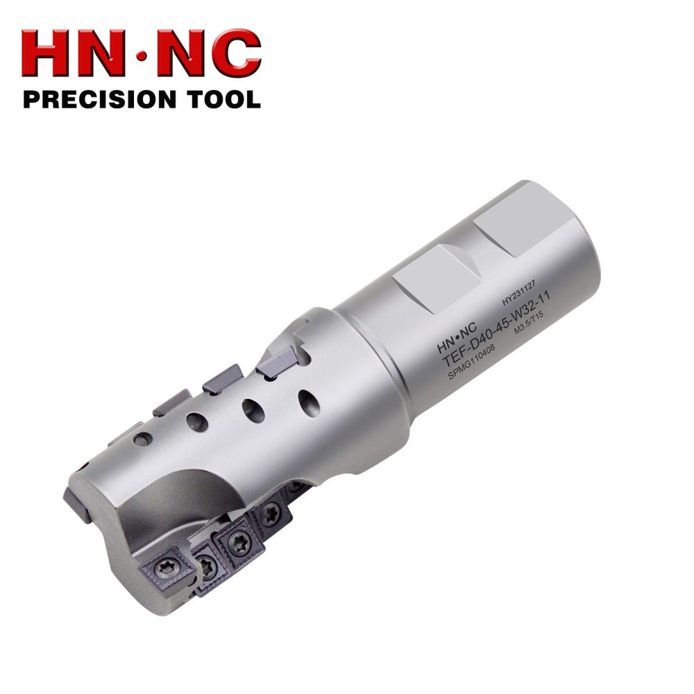 海纳HTEF-D32-23玉米波纹铣刀粗加工立铣刀SPMG硬质合金涂层刀片图3