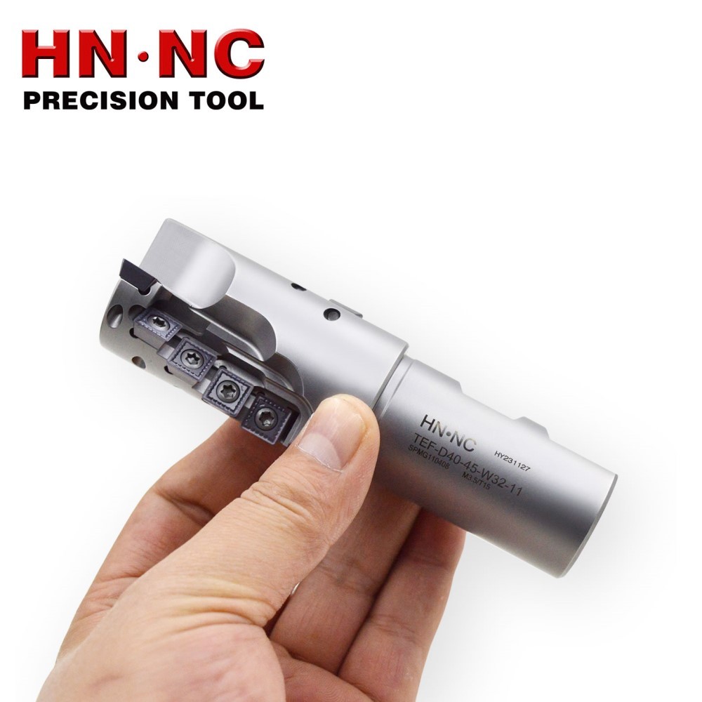 海纳HTEF-D32-23玉米波纹铣刀粗加工立铣刀SPMG硬质合金涂层刀片图2