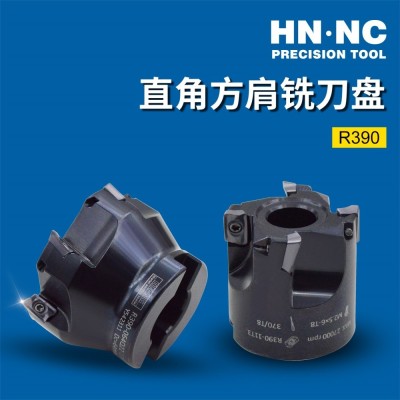 海纳R390-064Q22-11M直角方肩铣刀盘R390-11硬质合金刀片