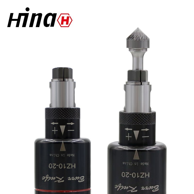 海纳HZ10-20伸缩毛刺打磨旋转倒角锉刀加工中心刀柄图3