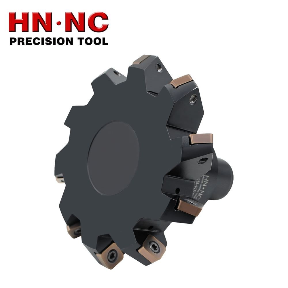 海纳C123-100B-KSS5-L50-10F V型槽铣刀盘 CCHW120425R硬质合金刀片图2