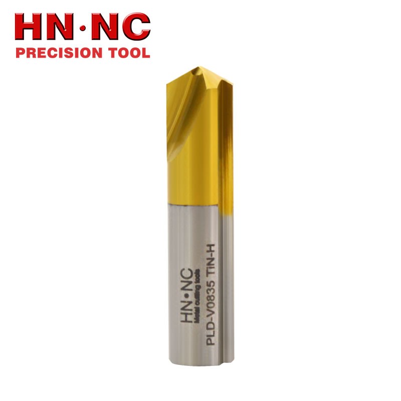 海纳PLD-V0835 TiN-H 内冷导向钻定心钻U钻中心刃图2