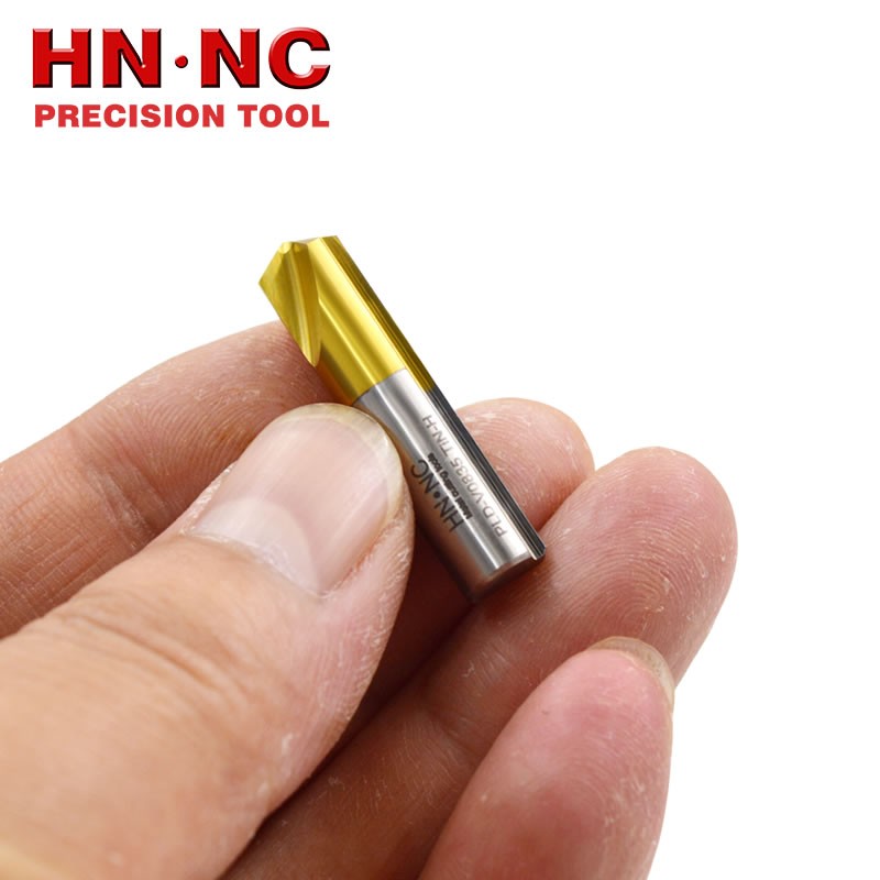 海纳PLD-V0835 TiN-H 内冷导向钻定心钻U钻中心刃图3