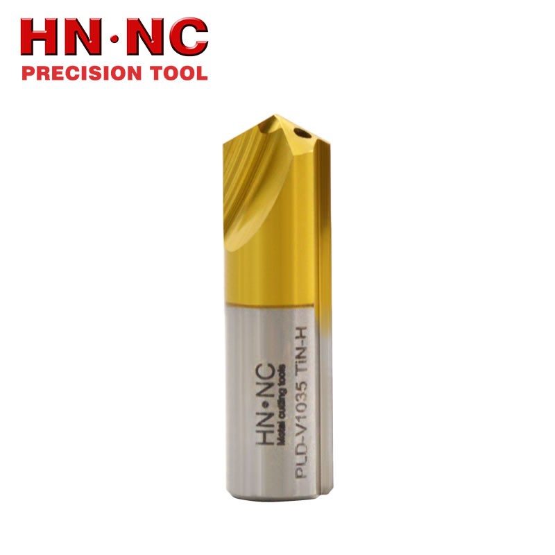 海纳PLD-V1035 TiN-H 内冷导向钻定心钻U钻中心刃图2