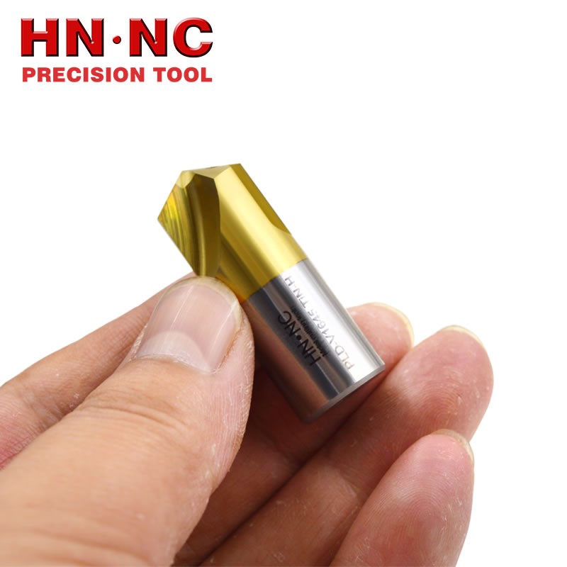 海纳PLD-V1645 TiN-H 内冷导向钻定心钻U钻中心刃图3