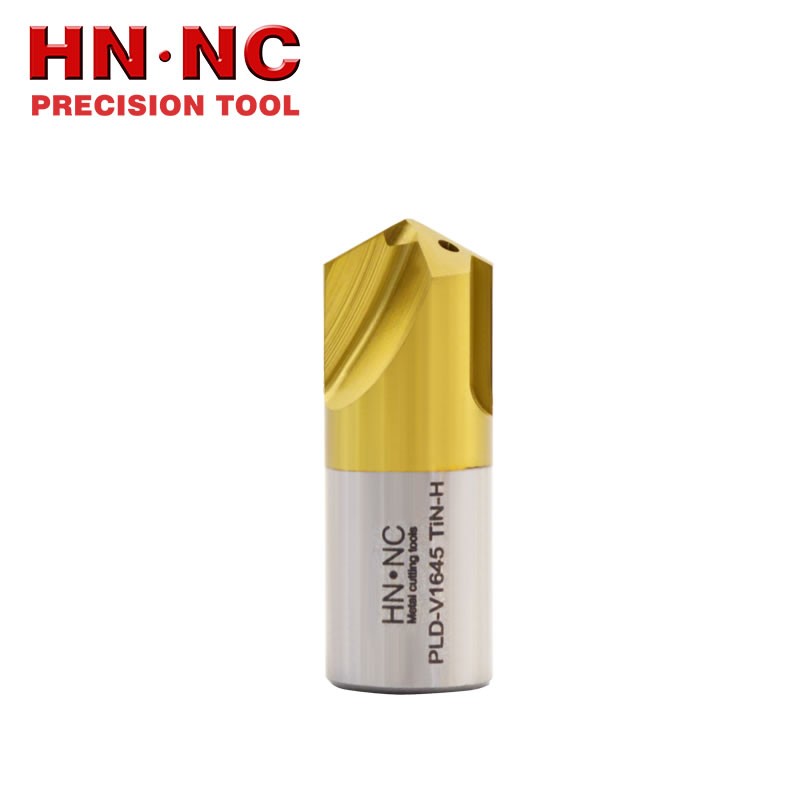 海纳PLD-V1645 TiN-H 内冷导向钻定心钻U钻中心刃图2