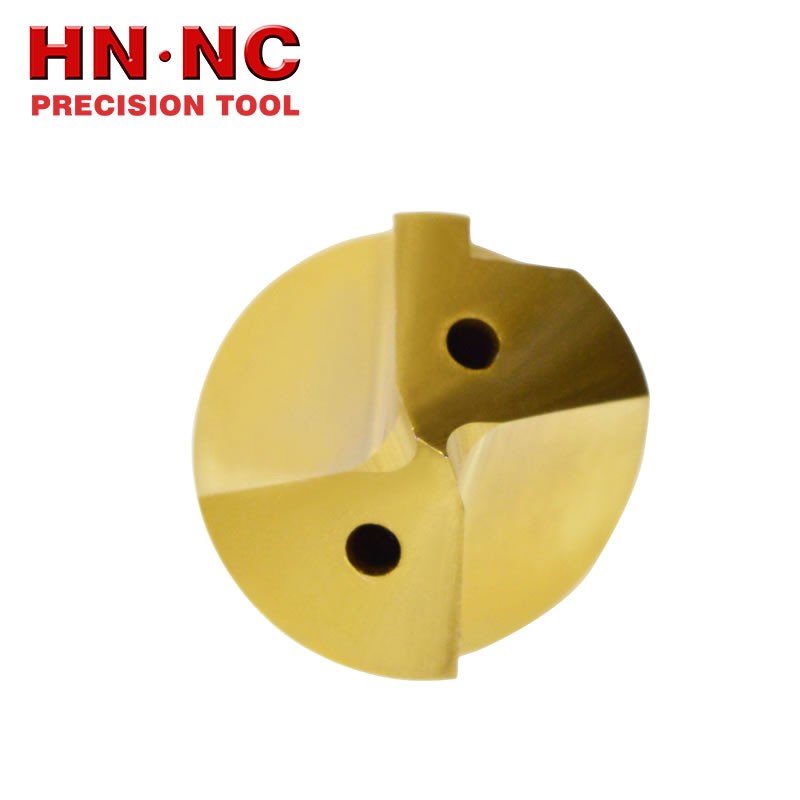 海纳PLD-2045 TiN-H 内冷导向钻定心钻U钻中心刃图2