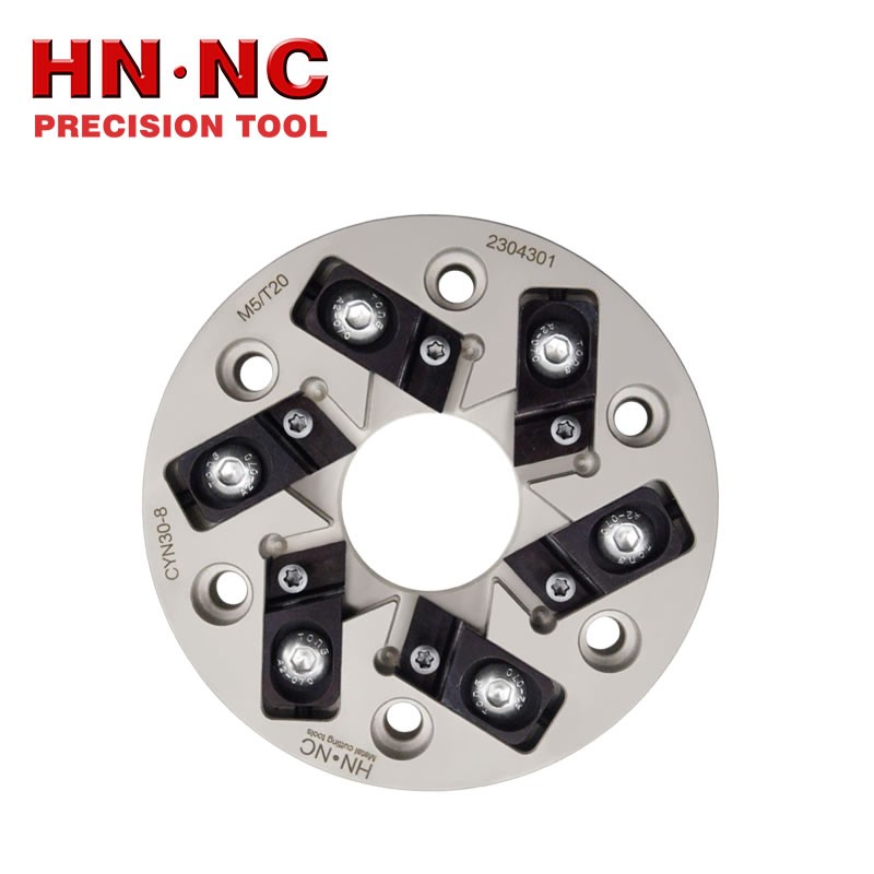 海纳非标定制丝杠螺杆T型螺纹丝杆旋风铣螺旋铣刀盘图3